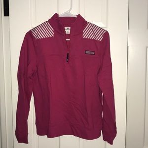 Vineyard Vines Pink & White Striped Shep Shirt